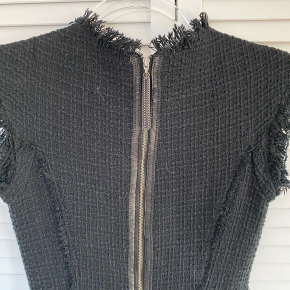 Rebecca Taylor black tweed mini dress - Picture 8 of 11